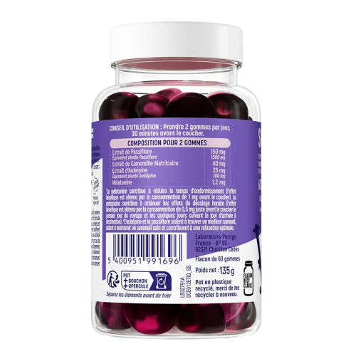 Sommeil Goût Fruit des Bois 60 gummies
