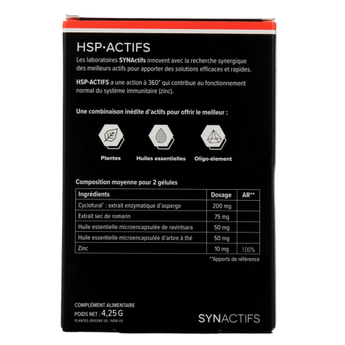 HSP Actifs Immunité 10 gélules