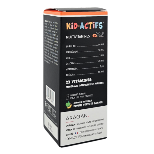 Kid Actifs Multivitamines 125 ml