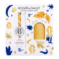 Bois d'Orange Coffret Eau Parfumée Bienfaisante 100 ml + Bougie Parfumée 75 g Offerte