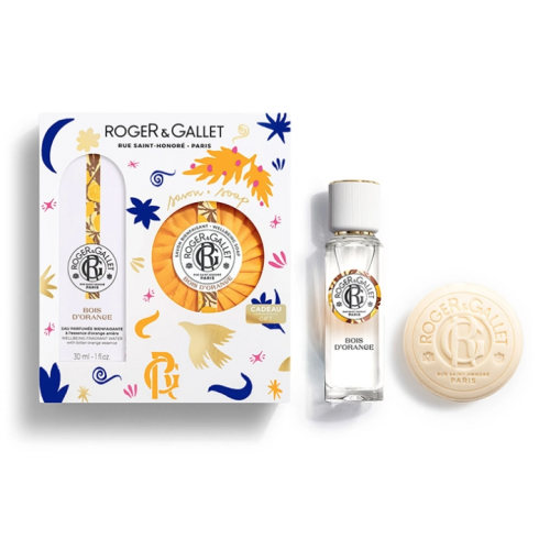 Bois d'Orange Coffret Eau Parfumée Bienfaisante 30 ml + Savon Bienfaisant 100 g Offert