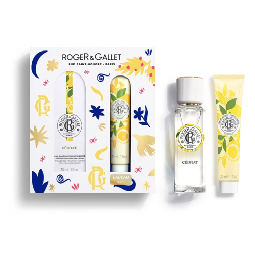 Cédrat Coffret Eau Parfumée Bienfaisante 30 ml + Crème Mains 30 ml Offert