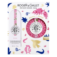 Rose Coffret Eau Parfumée Bienfaisante 30 ml + Savon Bienfaisant 100 g Offert