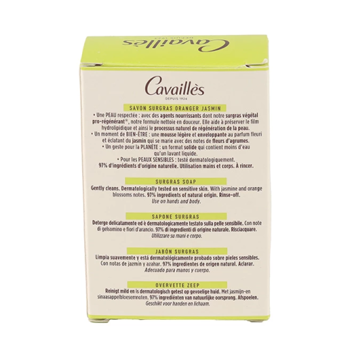 Savon surgras Oranger Jasmin 100 g