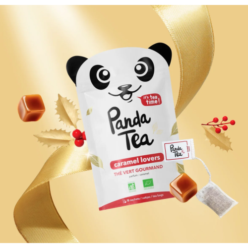 Thé vert gourmand caramel lovers 18 sachets
