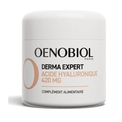DERMA EXPERT Complément Alimentaire Acide Hyaluronique 420 mg 2 x 30 gélules DERMA EXPERT Complément Alimentaire Acide Hyaluronique 420 mg 2 x 30 gélules