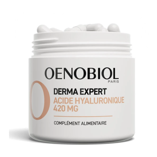DERMA EXPERT Complément Alimentaire Acide Hyaluronique 420 mg 2 x 30 gélules