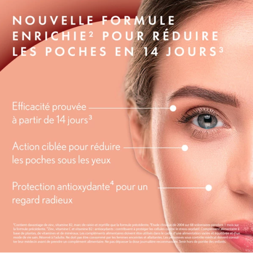 DERMA EXPERT Complément Alimentaire Contour Des Yeux 60 Comprimés