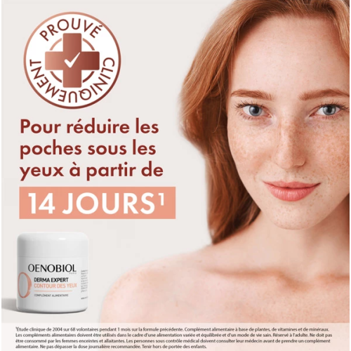 DERMA EXPERT Complément Alimentaire Contour Des Yeux 60 Comprimés