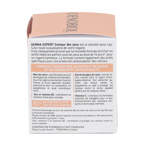 DERMA EXPERT Complément Alimentaire Contour Des Yeux 60 Comprimés