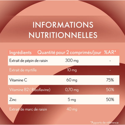 DERMA EXPERT Complément Alimentaire Contour Des Yeux 60 Comprimés