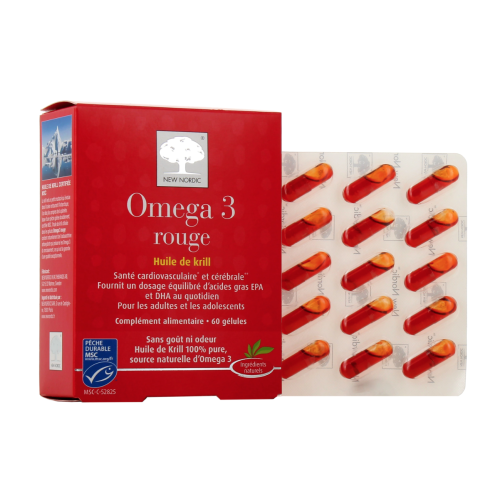 Omega 3 Rouge 60 gélules