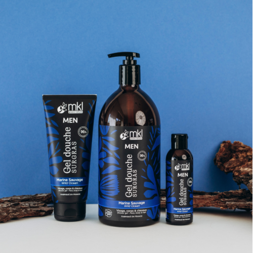 Gel douche Homme Marine sauvage 1 L