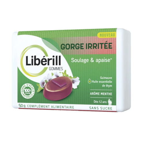 Gorge irritée gommes 50 g Gorge irritée gommes 50 g