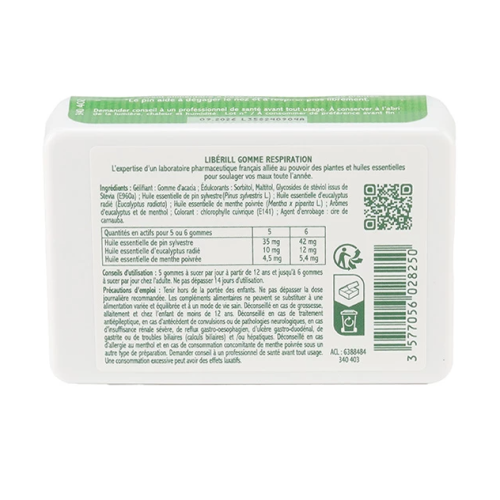 Respiration gommes 50 g