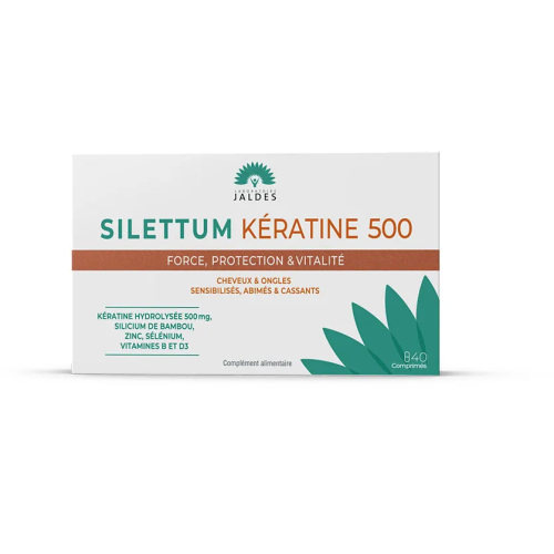 Silettum Kératine 500 40 comprimés