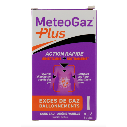MeteoGaz Plus Anti-Ballonnements 12 sticks