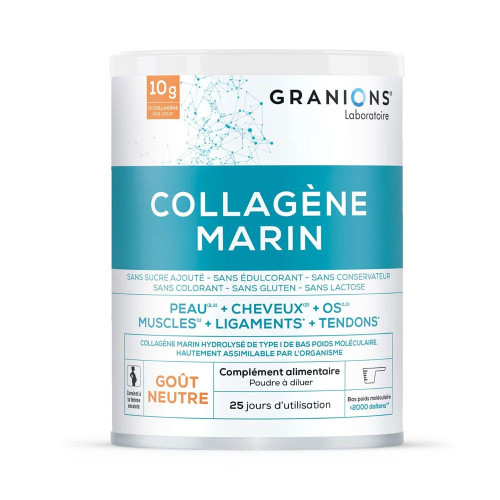 Collagène marin Type I Goût neutre 258 g Collagène marin Type I Goût neutre 258 g