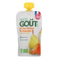 Compote Bébé dès 4 mois Poire - Clémentine