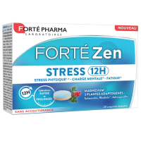 Forté Zen Stress 12H Vitamine B6 Magnésium 20 comprimés bicouches