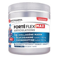 Forté Flex Max Articulations 5g Collagène Marin Goût Pêche - Menthe 260 g