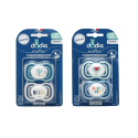 Extra sucette anatomique silicone +18 mois 2 sucettes
