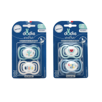 Extra sucette anatomique silicone +18 mois 2 sucettes