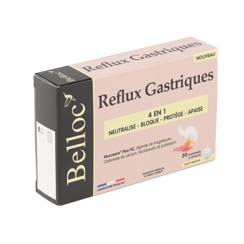 Reflux Gastriques 20 comprimés Reflux Gastriques 20 comprimés
