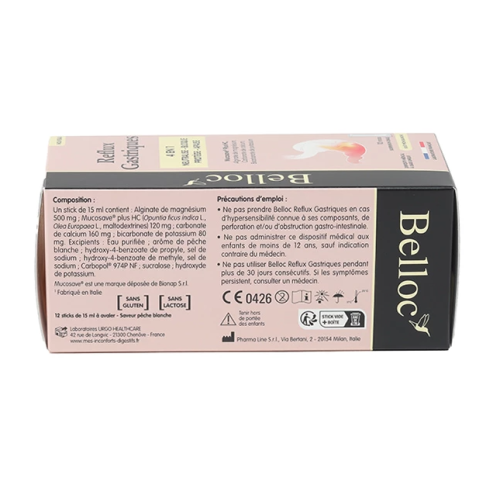 Reflux gastriques 12 sticks