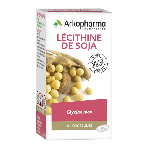 Arkogélules Lecithine De Soja 45 capsules Arkogélules Lecithine De Soja 45 capsules