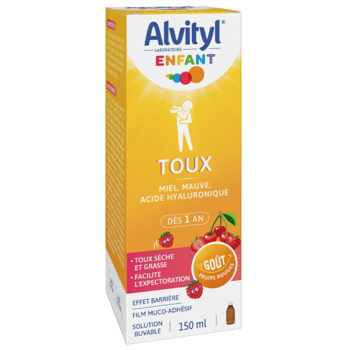 Enfant Sirop Toux Sèche et Grasses Goût Fruits Rouges 150 ml Enfant Sirop Toux Sèche et Grasses Goût Fruits Rouges 150 ml