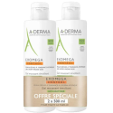 Exomega Control Gel Moussant Emollient Peaux A Tendance Atopique 2 x 500 ml