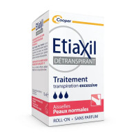 ETIAXIL Déodorant Peaux Normales 42g - Régule Sueur Aisselles