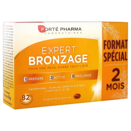 Expert bronzage 56 comprimés Expert bronzage 56 comprimés