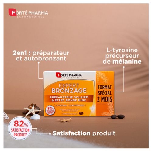 Expert bronzage 56 comprimés
