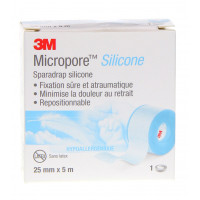 3M Micropore Sparadrap Silicone-3125