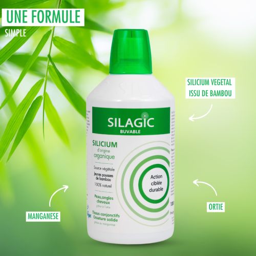 Silagic silicium source végétale 1L Silagic silicium source végétale 1L