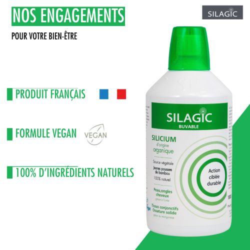 Silagic silicium source végétale 1L Silagic silicium source végétale 1L