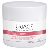 Uriage Roséliane Crème Riche 40ml - Apaise et Hydrate Peaux Sensibles
