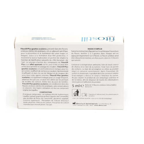 Fitostill Plus Gouttes oculaires 10 unidoses