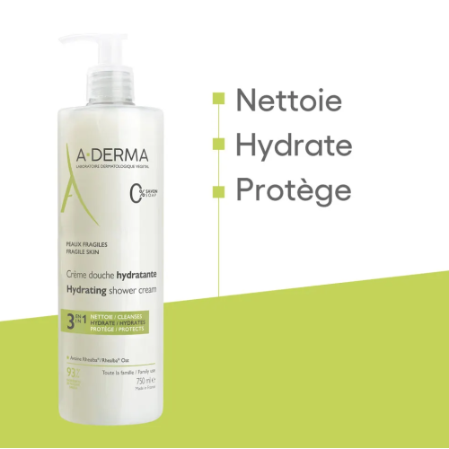 Crème Douche Hydratante 750 ml