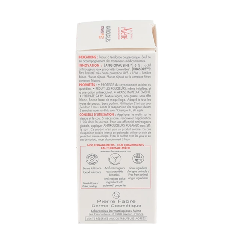 Antirougeurs Rosamed SPF 50+ Concentré hydratant protecteur 30 ml