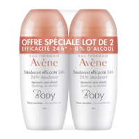 Body Déodorant Efficacité 24H 2 x 50 ml