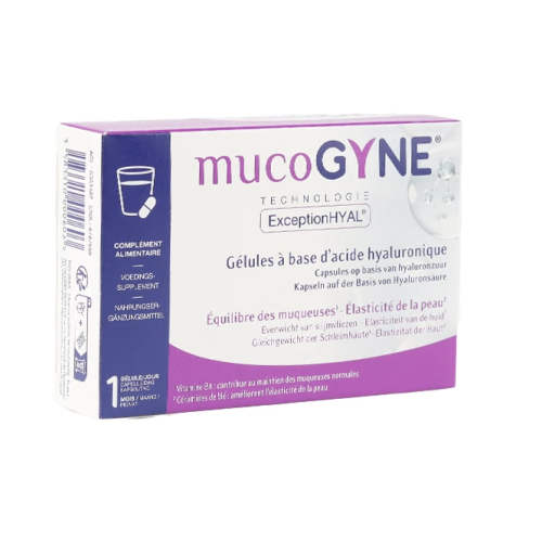 MucoGyne Gélules à base d'Acide Hyaluronique 28 gélules