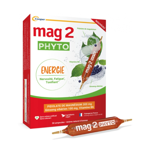Mag 2 Phyto Énergie 30 Ampoules