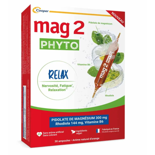 Mag 2 Phyto Relax 30 Ampoules Mag 2 Phyto Relax 30 Ampoules