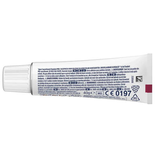 Pro plus Crème Adhésive pour prothèses Totales & Partielles Mordant Imbattable 40 g