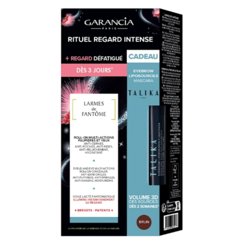 Coffret Larmes de Fantôme 10 ml + Talika Liposourcils Mascara Pousse des Sourcils 5 ml Offert Brun