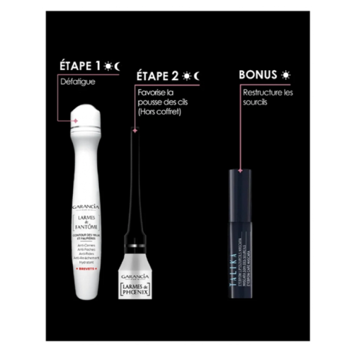 Coffret Larmes de Fantôme 10 ml + Talika Liposourcils Mascara Pousse des Sourcils 5 ml Offert Châtain
