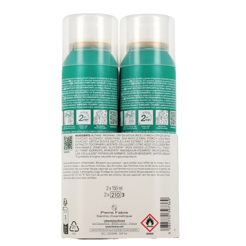 Shampooing Sec à l'Ortie Cheveux Châtains à Bruns 2 x 150 ml